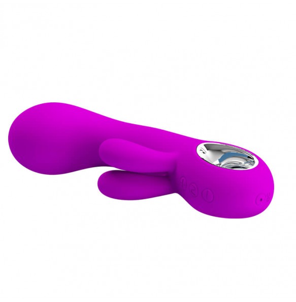 PRETTY LOVE - Triple Shock Vibrator Wand Masturbator (Chargeable - Purple)